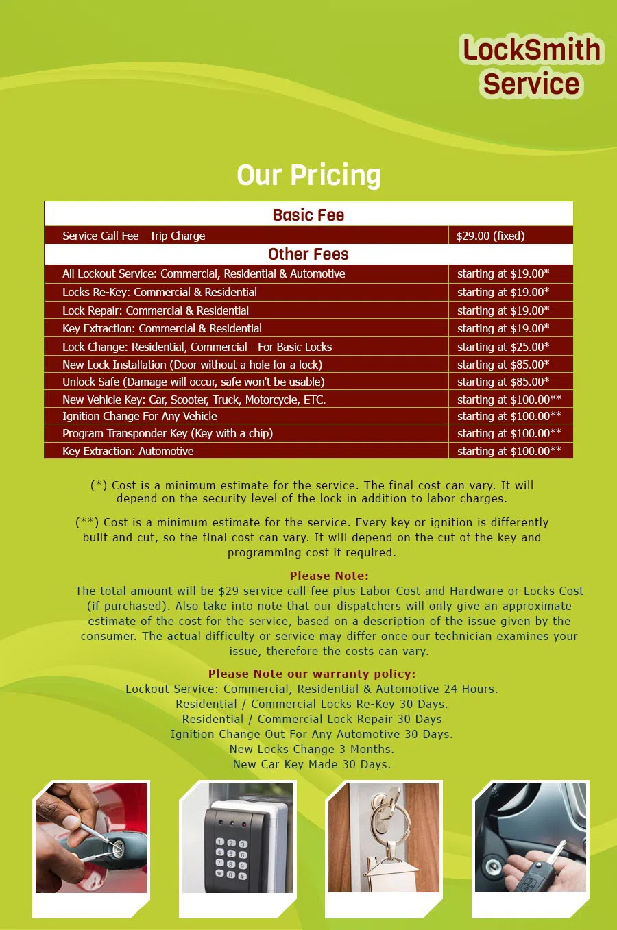 Locksmith Lock Store Placentia, CA 714-983-9060